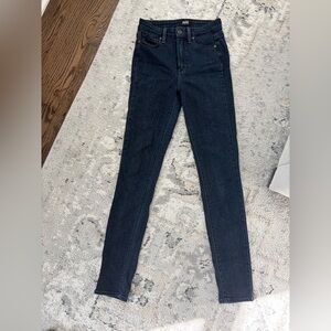 PAIGE Dark Blue Women's Skinny Jeans